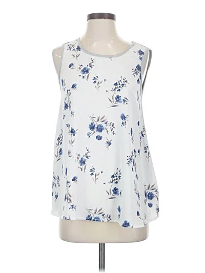 Pre-owned Les Amis Sleeveless Blouse In Blue