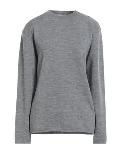 Les Ateliers Réunis Woman Sweater Grey Size L Wool