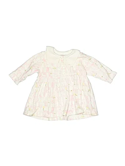 Pre-owned Les Bebes Babies' Dress In White