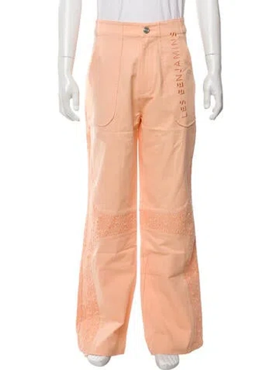Pre-owned Les Benjamins Cargo Pants W/ Tags In Orange