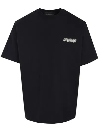 LES BENJAMINS GRAPHIC-PRINT T-SHIRT