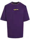 Les Benjamins Graphic-print T-shirt In 紫色