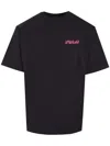 Les Benjamins Graphic-print T-shirt In 黑色