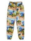 Les Benjamins Graphic-print Track Pants In Multi