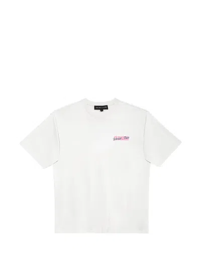 Les Benjamins Print Relaxed T-shirt In Gray