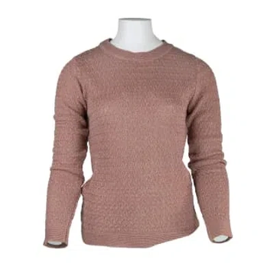 Les Bo-hemiennes Georgio Linen Sweater In Pink