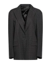 Les Bourdelles Des Garçons Woman Blazer Black Size 6 Polyester, Elastane In Black
