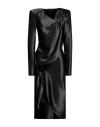 Les Bourdelles Des Garçons Woman Midi Dress Black Size 8 Polyester