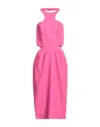 Les Bourdelles Des Garçons Midi Dresses In Pink