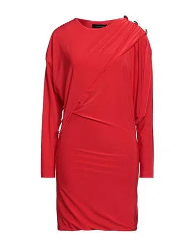 Les Bourdelles Des Garçons Woman Mini Dress Red Size 10 Polyester, Elastane