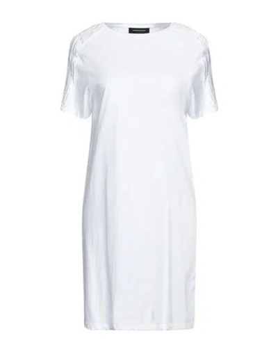 Les Bourdelles Des Garçons Woman Mini Dress White Size 2 Cotton