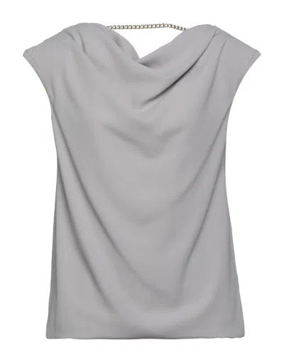 Les Bourdelles Des Garçons Woman Top Grey Size 6 Polyester