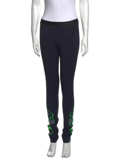 Pre-owned Les Chiffoniers Straight Leg Pants In Blue