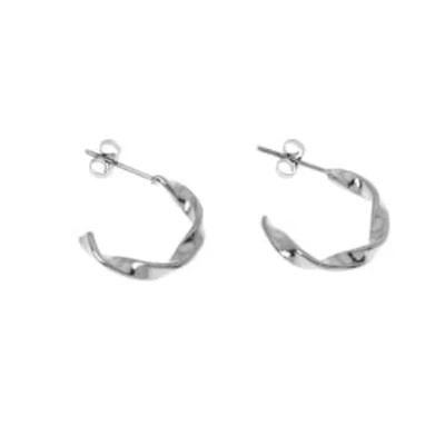 Les Cléias Acier Inoxydable Gold Or Silver Stainless Steel Earrings Katia