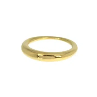 Les Cléias Acier Inoxydable Selma Golden Stainless Steel Ring