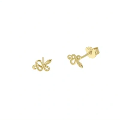Les Cléias Plaqué Or Earn Nails In Serpa Gold Plated