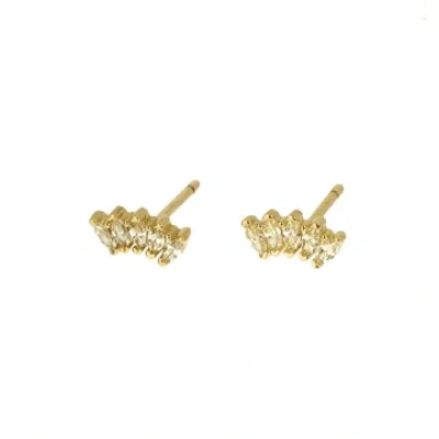 Les Cléias Plaqué Or Gold Plated Ear Nails