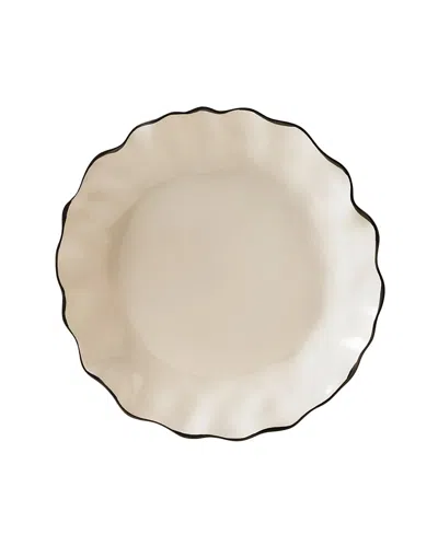 Les Collection Ribbon Salad Plate