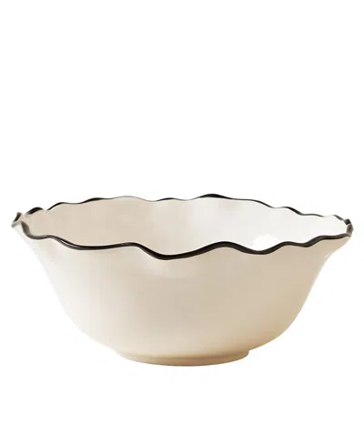 Les Collection Ribbon Serving Bowl