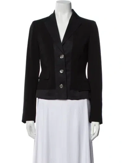 Pre-owned Les Copains Blazer In Black