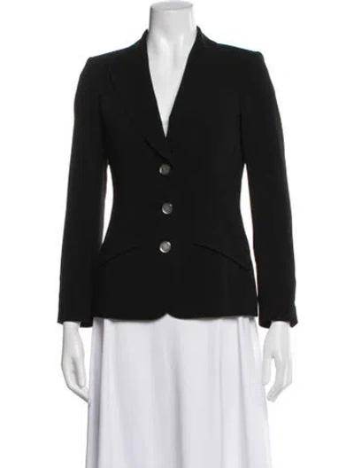 Pre-owned Les Copains Blazer In Black