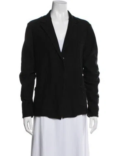 Pre-owned Les Copains Blazer In Black