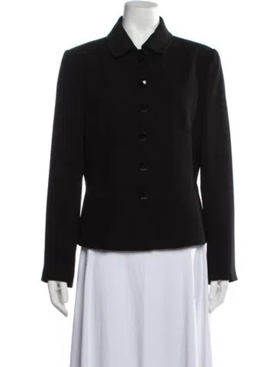 Pre-owned Les Copains Blazer In Black