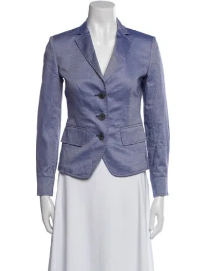 Pre-owned Les Copains Blazer In Blue