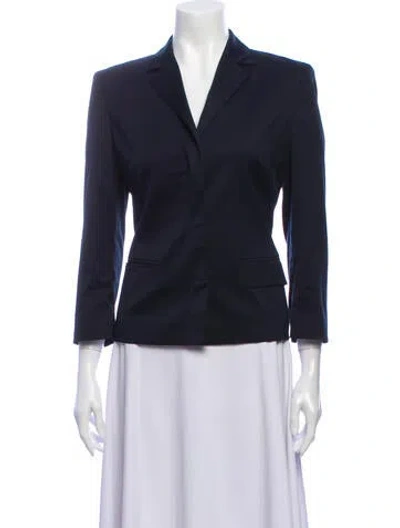 Pre-owned Les Copains Blazer In Blue