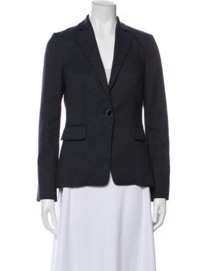 Pre-owned Les Copains Blazer In Blue