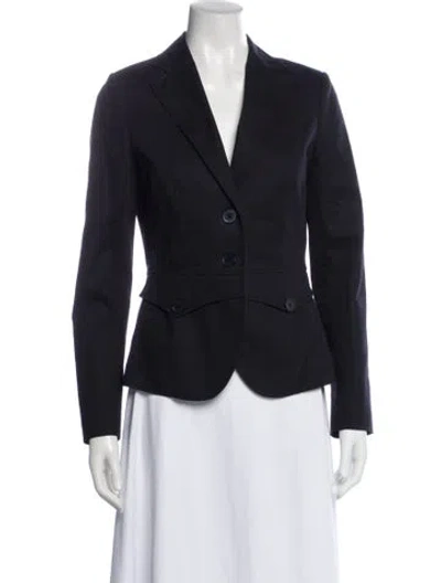 Pre-owned Les Copains Blazer In Blue