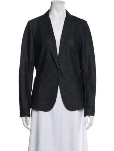 Pre-owned Les Copains Blazer In Blue