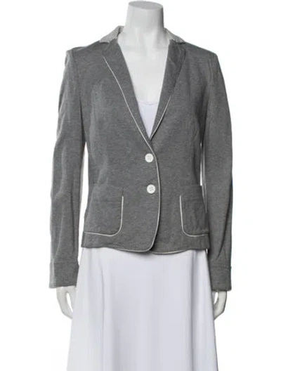Pre-owned Les Copains Blazer In Gray