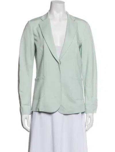 Pre-owned Les Copains Blazer In Green