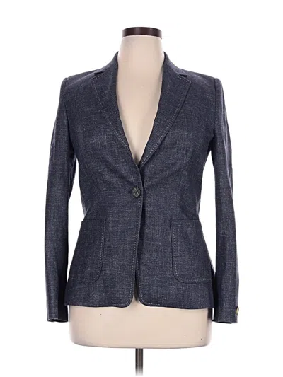 Pre-owned Les Copains Blazer Jacket In Blue