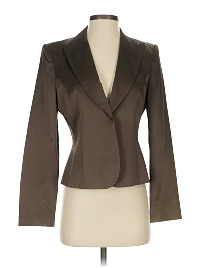 Pre-owned Les Copains Blazer Jacket In Brown
