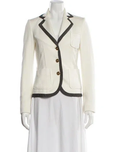 Pre-owned Les Copains Blazer In Neutral