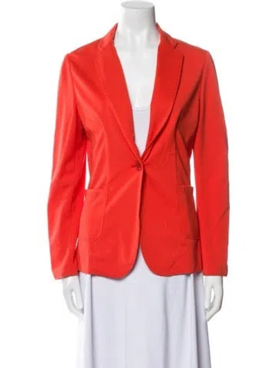 Pre-owned Les Copains Blazer In Orange