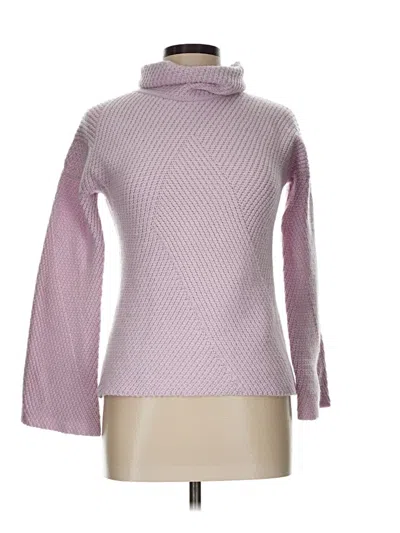 Pre-owned Les Copains Cashmere Pullover Sweater In Purple
