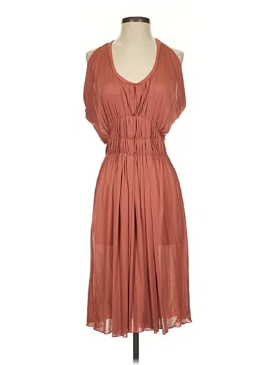 Pre-owned Les Copains Casual Dress In Brown