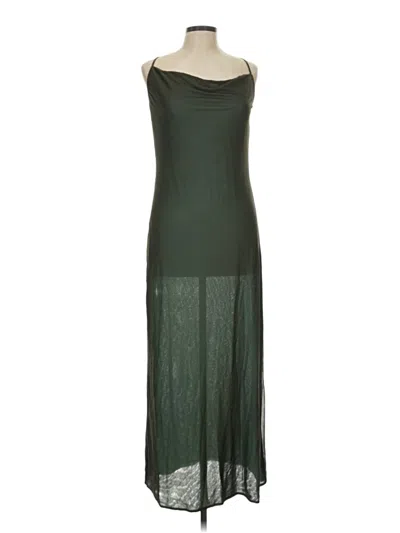 Pre-owned Les Copains Casual Dress In Green