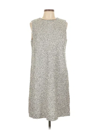Pre-owned Les Copains Casual Dress In Silver