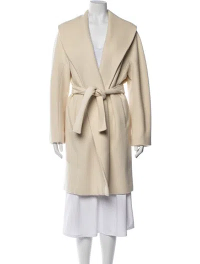 Pre-owned Les Copains Coat In Neutrals