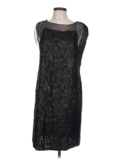 Pre-owned Les Copains Cocktail Dress In Black