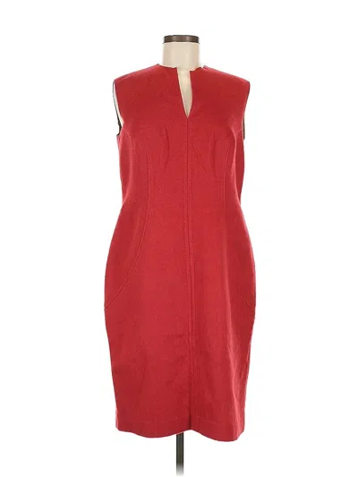 Pre-owned Les Copains Cocktail Dress In Red