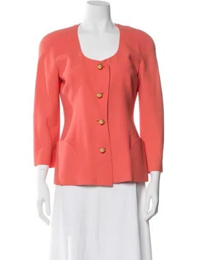 Pre-owned Les Copains Evening Jacket In Pink