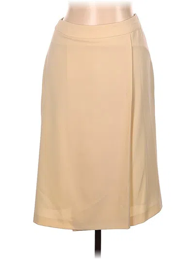 Pre-owned Les Copains Formal Skirt In Brown