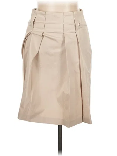 Pre-owned Les Copains Formal Skirt In Brown