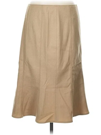 Pre-owned Les Copains Formal Skirt In Tan