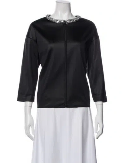 Pre-owned Les Copains Jacket In Black